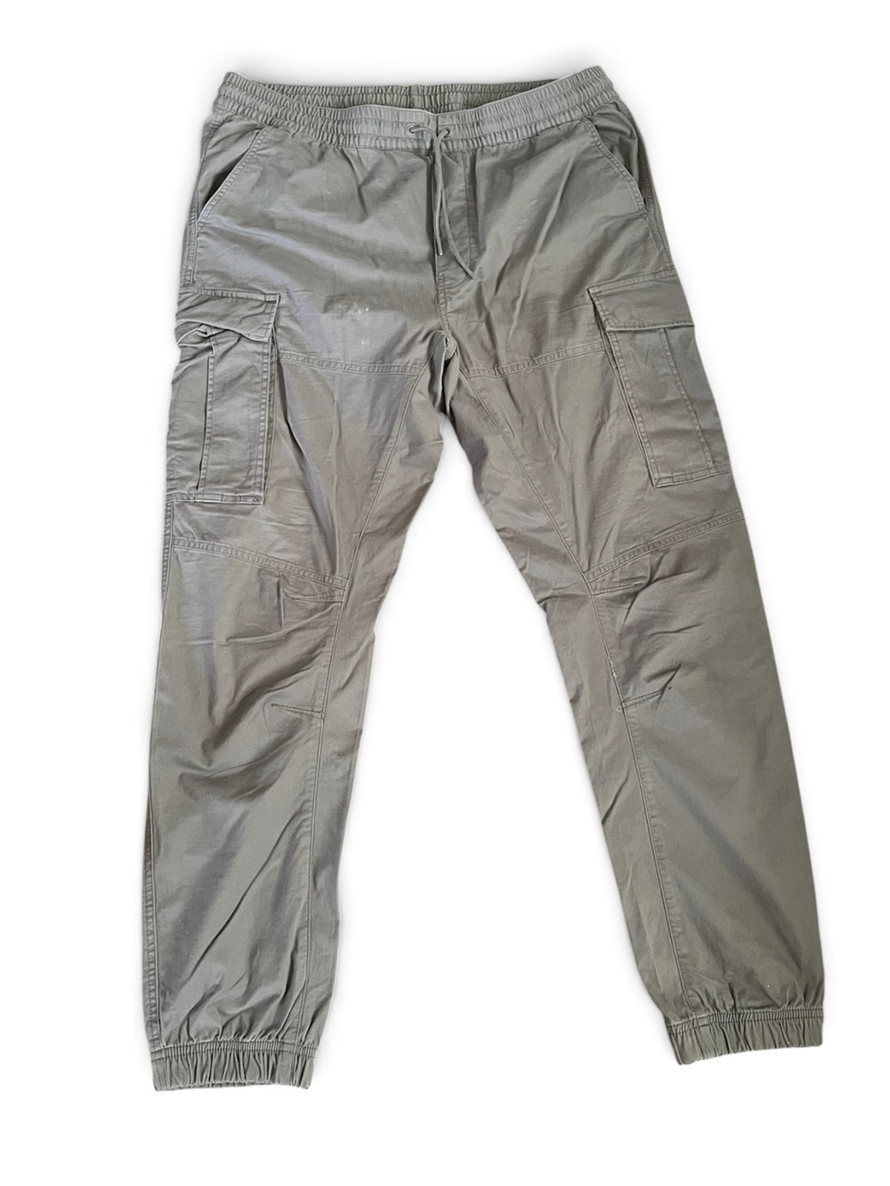 H&M Men's Olive Green Cargo Joggers